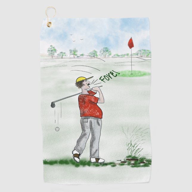 Golf Towel (Front)