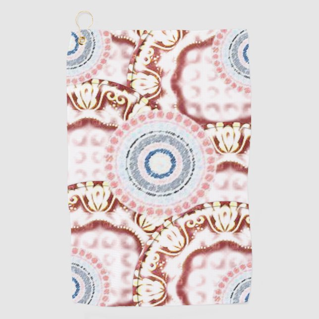 Golf Towel Floral (Front)