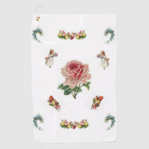 Golf Towel Floral
