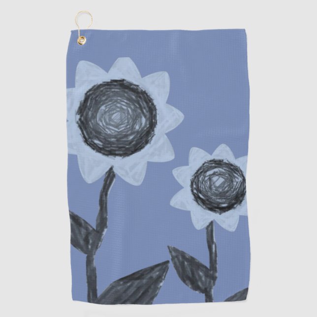 Golf Towel Floral (Front)