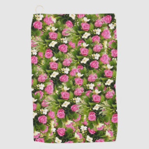 Golf Towel Floral
