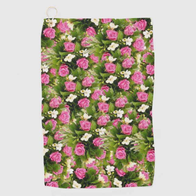 Golf Towel Floral (Front)