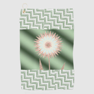 Golf Towel Floral