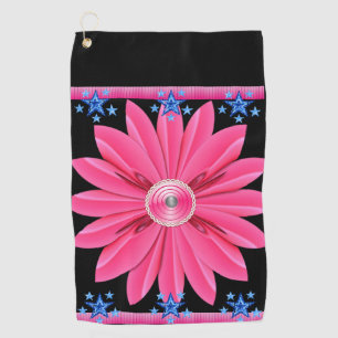 Golf Towel Floral