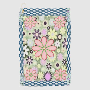 Golf Towel Floral
