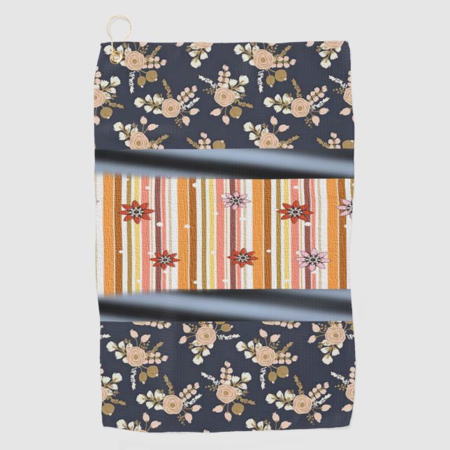 Golf Towel Floral (Front)