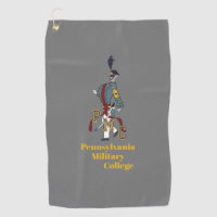 * GOLF TOWEL (gray) w/PMC Proud Cadet logo