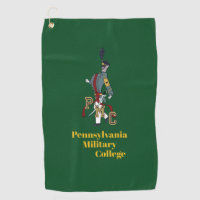 GOLF TOWEL (green) w/PMC Proud Cadet logo