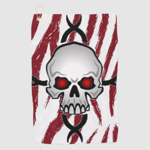 Golf Towel Skull