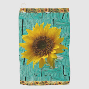 Golf Towel Sunflower