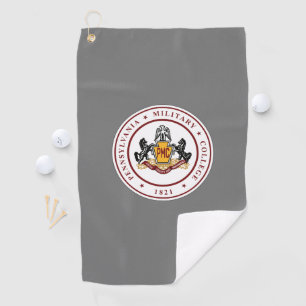 + GOLF TOWEL w/PMC Seal Logo
