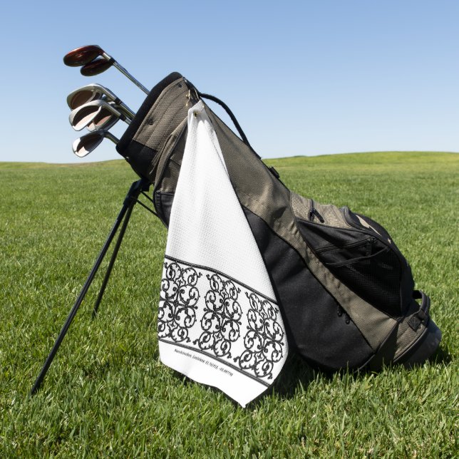 Golf Towel - Washington St Bank (Green)