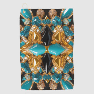 Golf Towel with Bahamas Colours