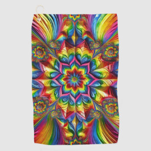 Golf Towel with LGBTQ Colours