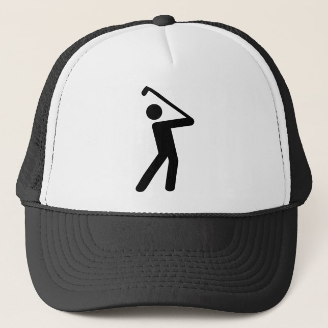 Golf Trucker Hat (Front)