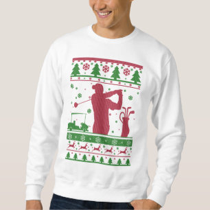 Golf Ugly Christmas Sweatshirt