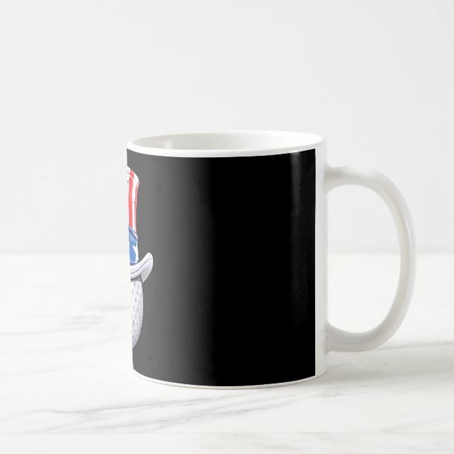 Golf uncle sam  coffee mug (Right)
