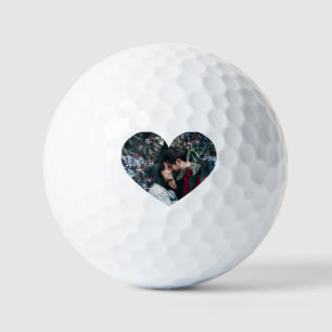 Golf Valentines Day Golfer Sports Lovers Couple Balls