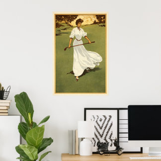 Golf Vintage - Impression d'art