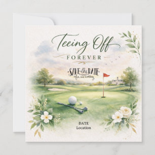 GOLF WEDDING Let’s Par-Tee Save the Date