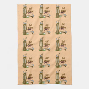 Golf Widow Kitchen Towel