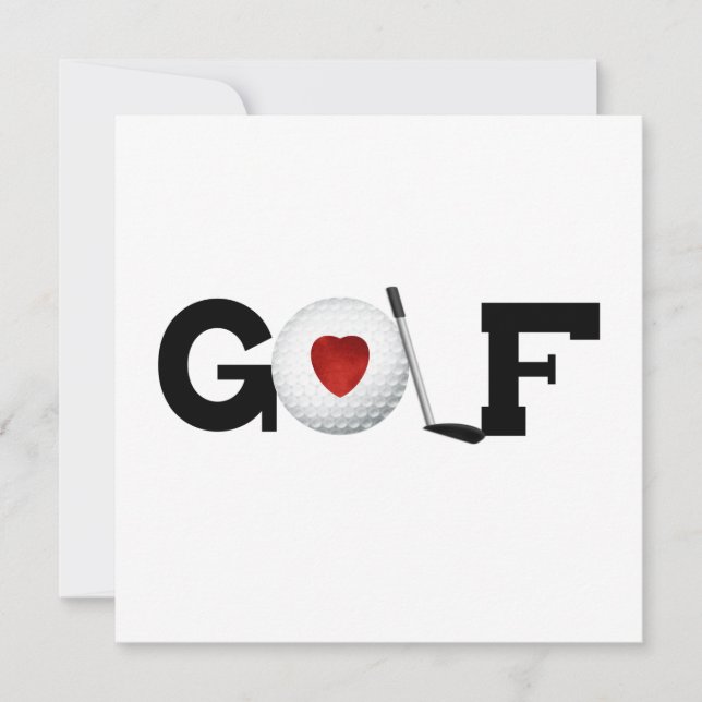 Golf With Golf Ball Tshirts and Gifts (Front)