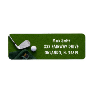 Golf with Name for golfer