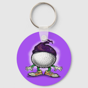 Golf Wizard Keychain