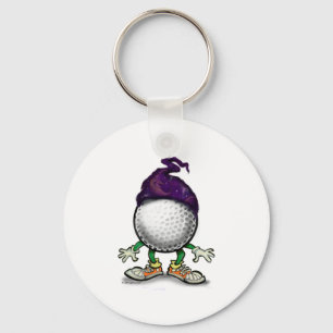 Golf Wizard Keychain