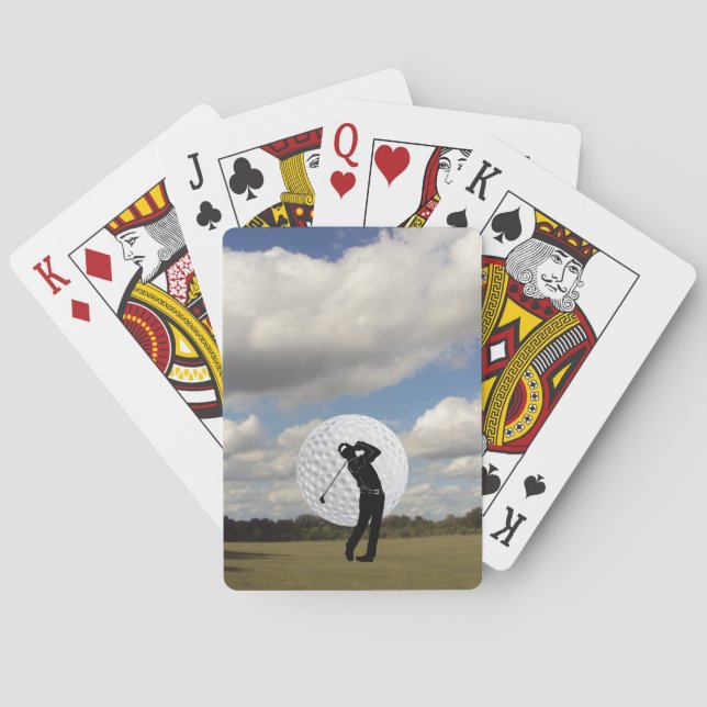 Golf World Playing Cards (Back)