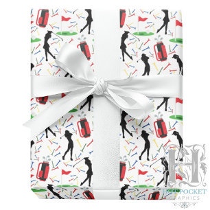Golf Wrapping Paper