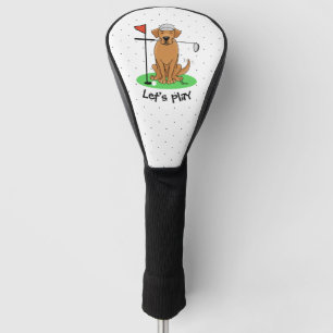 Golf Yellow Labrador Retriever (yel 5) Dog - Cute Head Cover