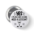 Golf: Yes I play like a girl, Need a lesson?