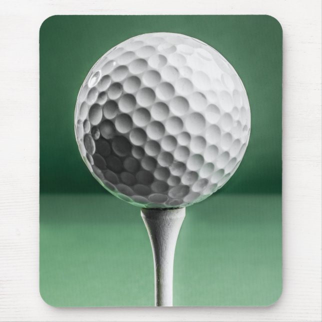 Golfball on Tee Mouse Pad (Front)