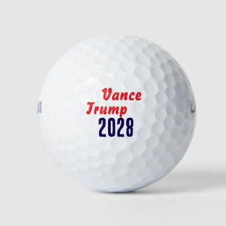 Golfbaslls Vance/Trump 2028 Golf Balls