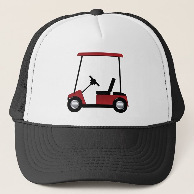 golfcart trucker hat (Front)