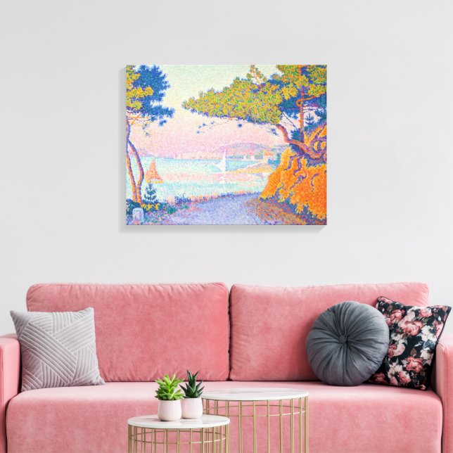 Golfe Juan | Paul Signac | Canvas Print (Insitu(LivingRoom))