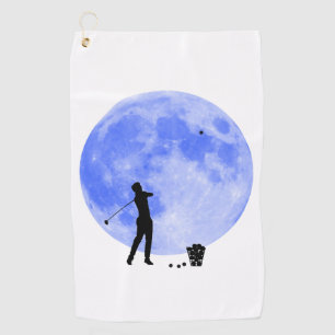Golfer and a Blue Moon Inspirational Shoot for The Golf Towel