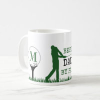 Golfer BEST DAD BY PAR Monogram