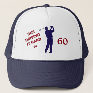 Golfer Birthday 60 Trucker Hat