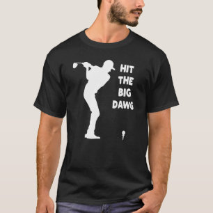 Golfer Birthday Golf Father Day Mother Golf Ball C T-Shirt