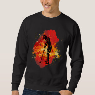Golfer Chipping Sweatshirt