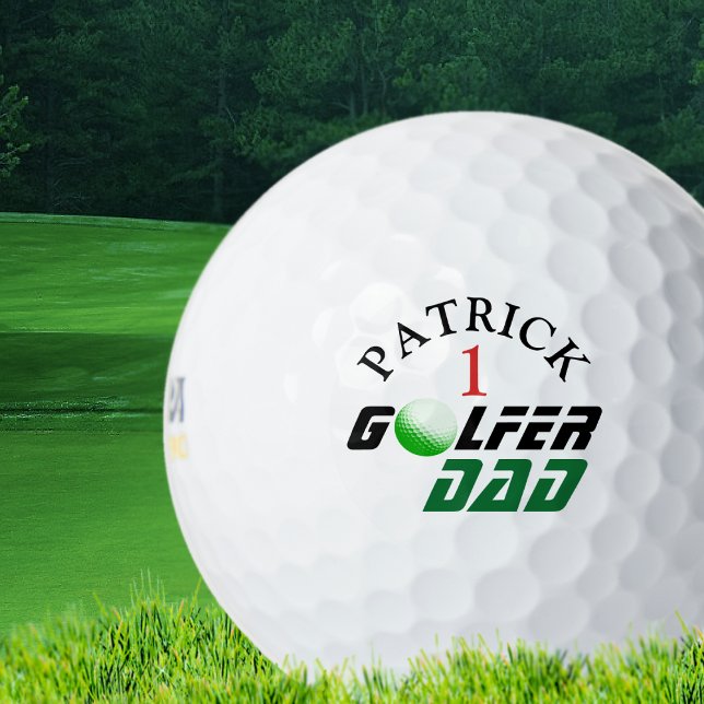 golfer Dad, number One great Golf Balls (Creator Uploaded)