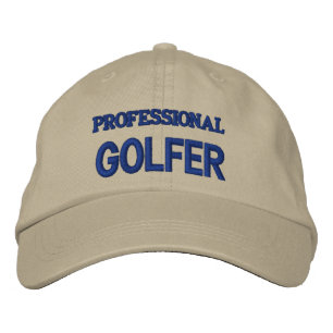 GOLFER EMBROIDERED HAT