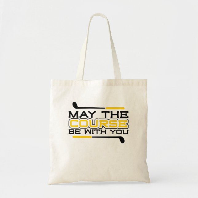 Golfer Fun T-Shirt Gift Golf Sport Tote Bag (Front)
