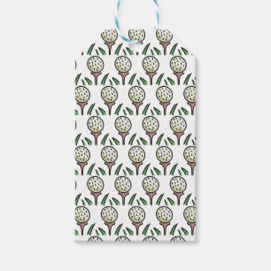 Golfer Gift Oversized Golf Balls Gold Tees Gift Tags