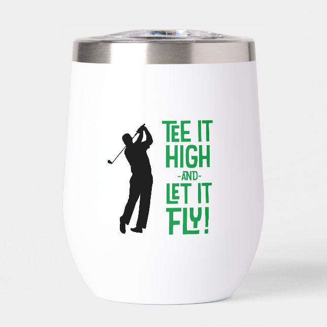 Golfer Humour Funny Tee Sports Citation mignonne H (Avant)
