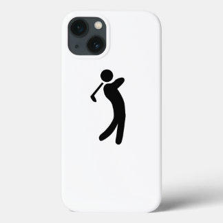 Golfer Icon iPhone 13 Case