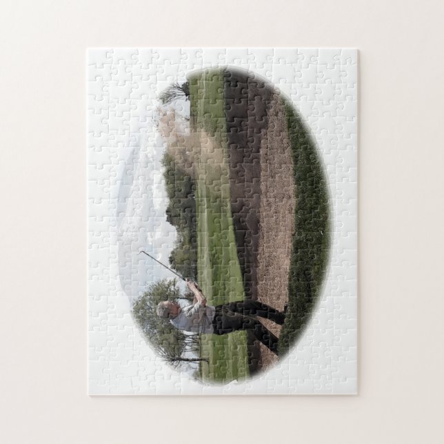 Golfer Jigsaw Puzzle (Vertical)