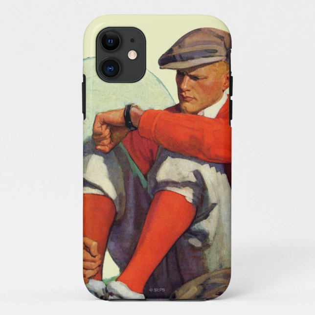 Golfer Kept Waiting Case-Mate iPhone Case (Back)
